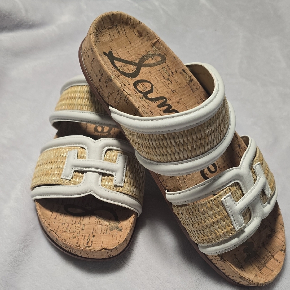Sam Edelman Tan Embossed Design